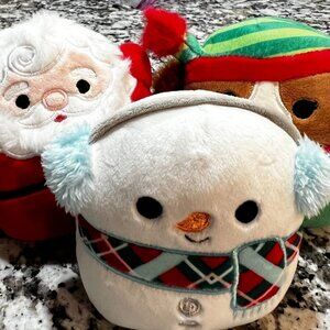 Squishmallow Christmas 2022 Set of 3